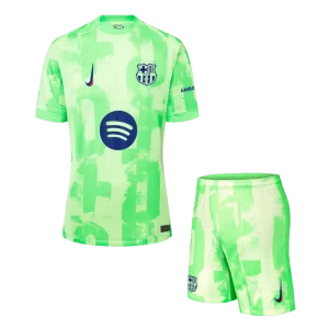 2024/25 Barcelona children's clothing set with pants and clothes