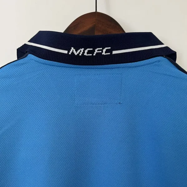 Manchester City Retro Home Jersey 2001/02 - Image 5