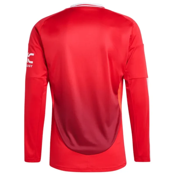 2024/25 Manchester United Home Long Sleeve Jersey - Image 2