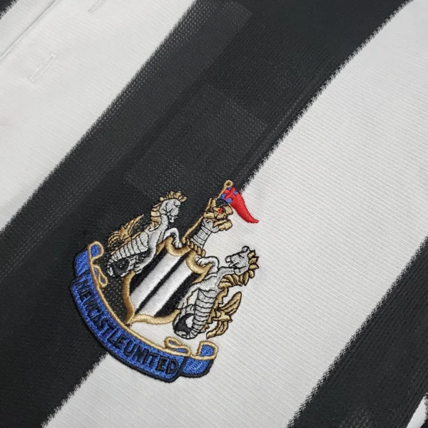 newcastle retro jersey home long sleeve 1995/97
