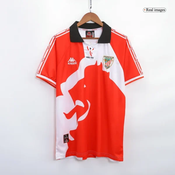 athletic club de bilbao 1997/98 retro anniversary jersey