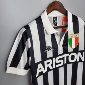 1984 85 juventus retro home jersey