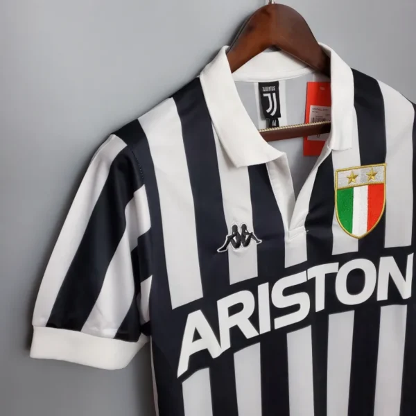 1984 85 juventus retro home jersey
