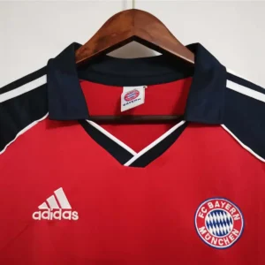 99 01 bayern munich retro jersey home