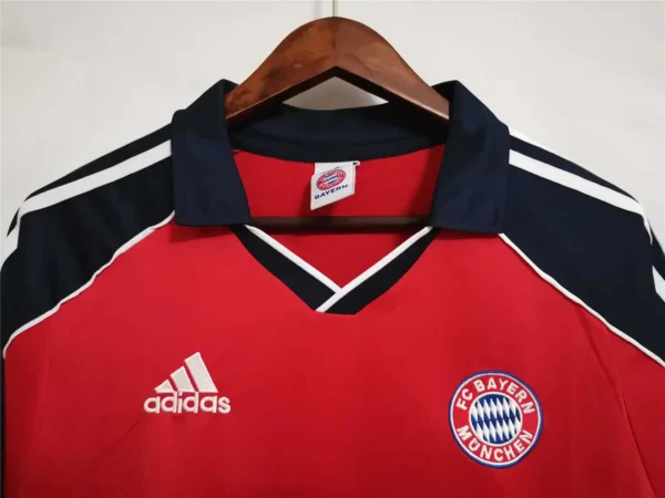 99 01 bayern munich retro jersey home