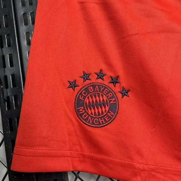 24 25 bayern munich home soccer shorts