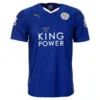 leicester city 2015/16 retro home jersey