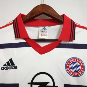 98 00 bayern munich retro jersey away