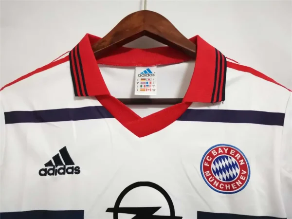 98 00 bayern munich retro jersey away