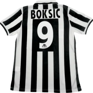 1996 97 juventus del piero #10 zidane #21 retro jersey home replica