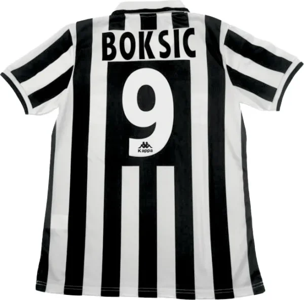 1996 97 juventus del piero #10 zidane #21 retro jersey home replica