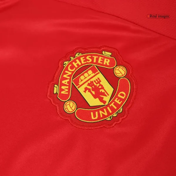 2024/25 Manchester United Home Full Kit(Jersey+Shorts+Socks) - Image 10