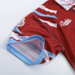 1991/92 west ham united retro jersey home