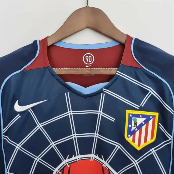 2004 2005 atletico madrid retro away soccer jersey fan version