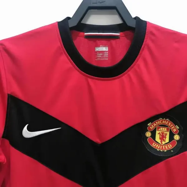 2009/10 Manchester United Retro Jersey Home - Image 3