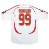 2006/07 AC Milan Ronaldo #99 Kakà #22 Maldini #3 Pirlo UCL Final Retro Long Sleeve Jersy Away Replica