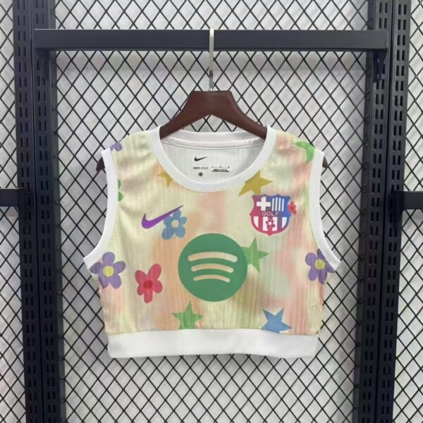 2025 26 women's football yoga tank top jersey